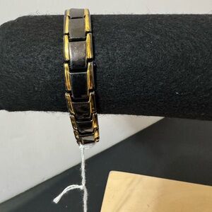 Men’s Reversible Magnetic Therapy Bracelet – Stainless Steel Wellness Band